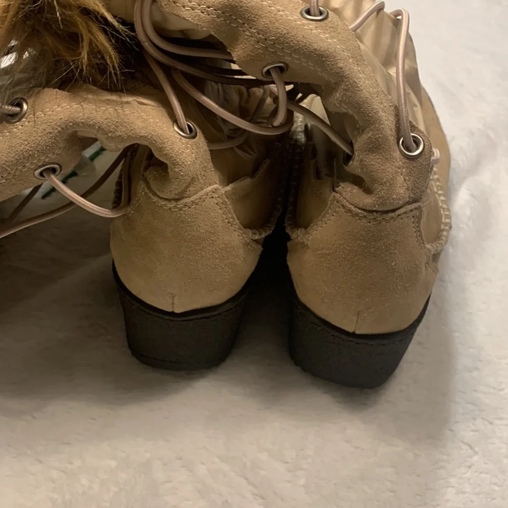🌹 FLASH SALE 🔥Vintage Steve Madden Sequall - Like New Suede & Nylon Boots